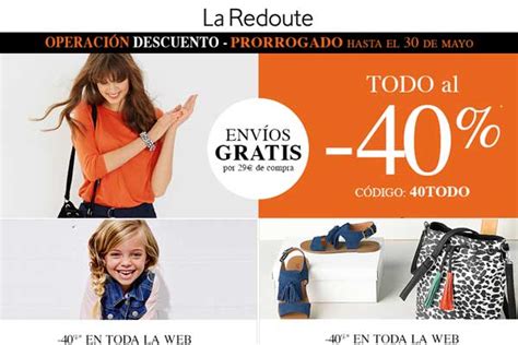 codigo descuento la redoute hogar